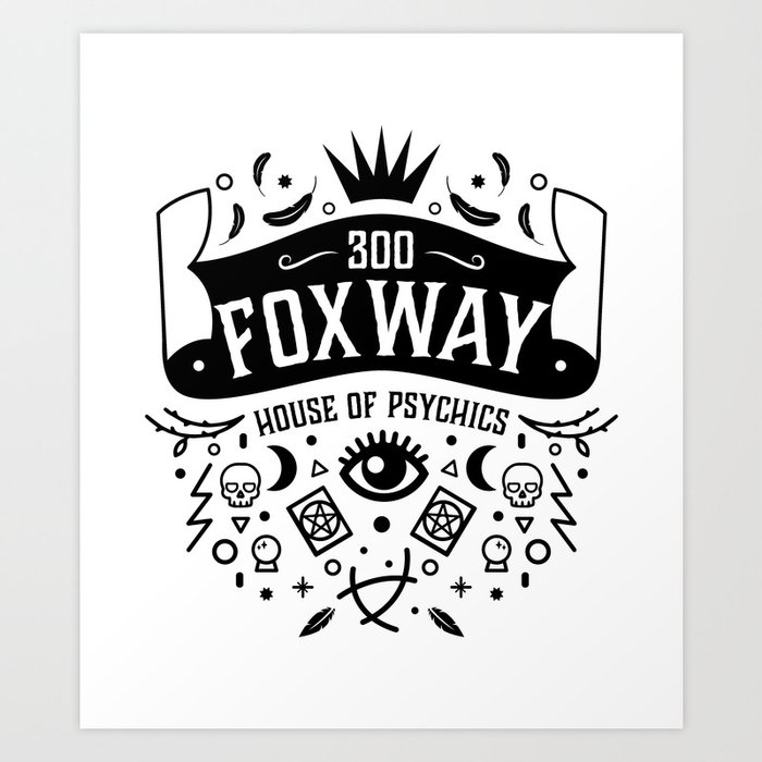 300 Fox Way Art Print