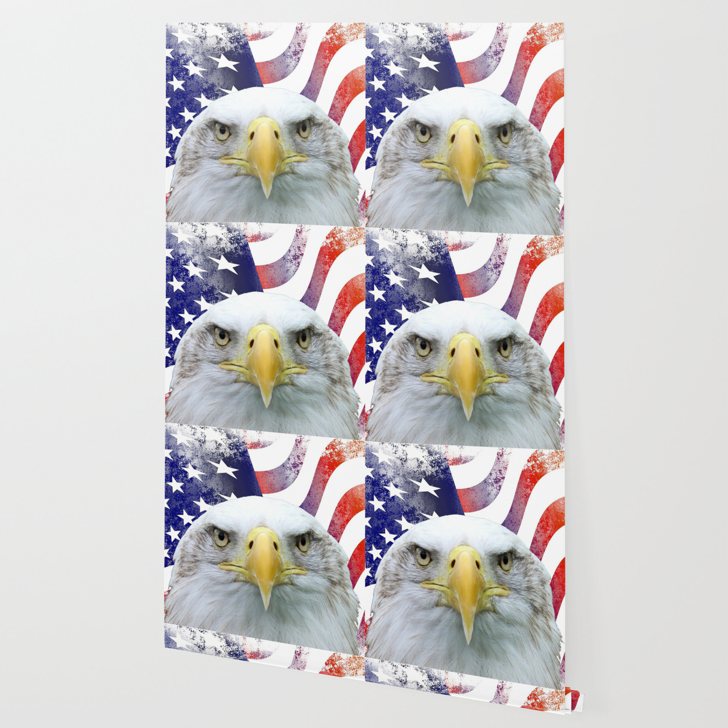American Flag And Bald Eagle Wallpaper By Erikakai Society6 American Flag And Bald Eagle Wallpaper By Erikakai Society6