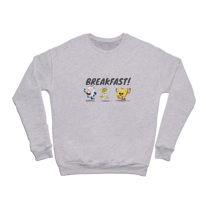 Breakfast Charge! Crewneck Sweatshirt
