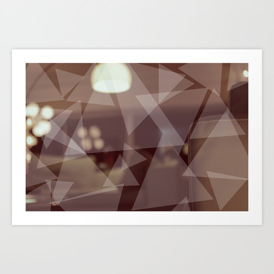 triangles Art Print