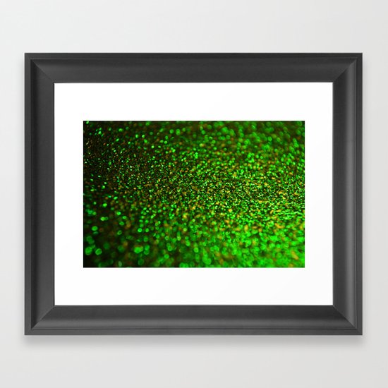 Glitter Framed Art Print