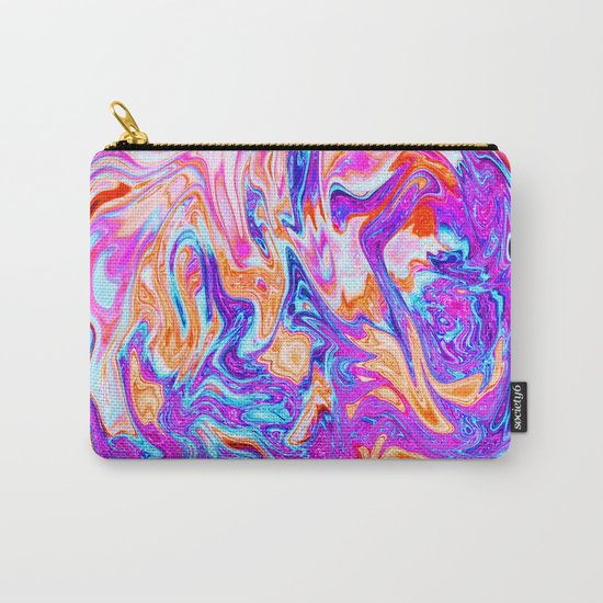 Marbled I Carry-All Pouch