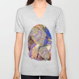 Crystal Magic V Neck T Shirt