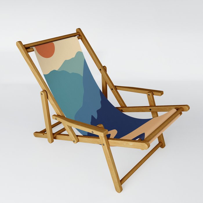 Mountains & River II Sling Chair