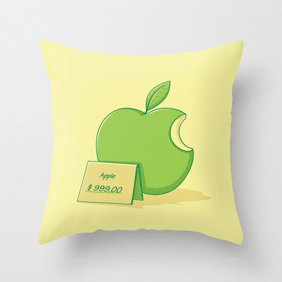 Marketing power Throw Pillow