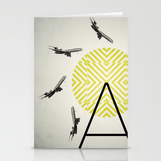 Flywheel (A is for Airplane) Stationery Cards