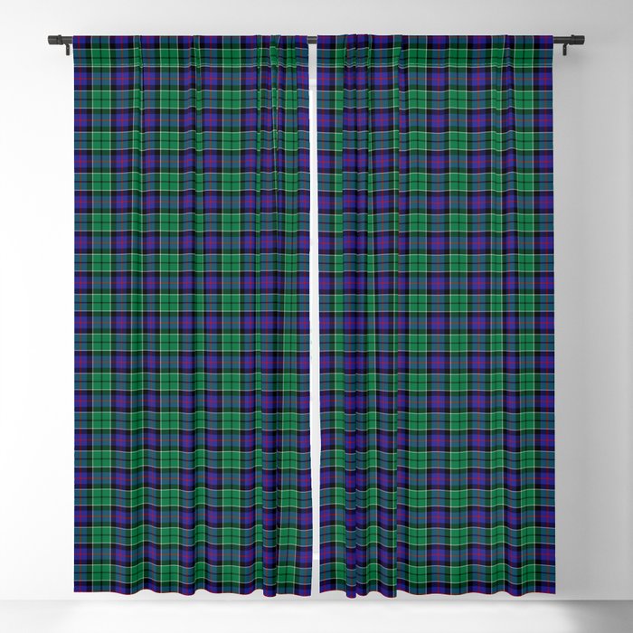 Clan Leslie Hunting Tartan Blackout Curtain