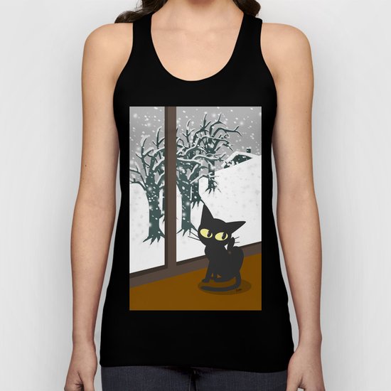 Snow Unisex Tank Top