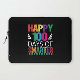 100 Days Of School Teacher And Student TShirt Laptop Sleeve