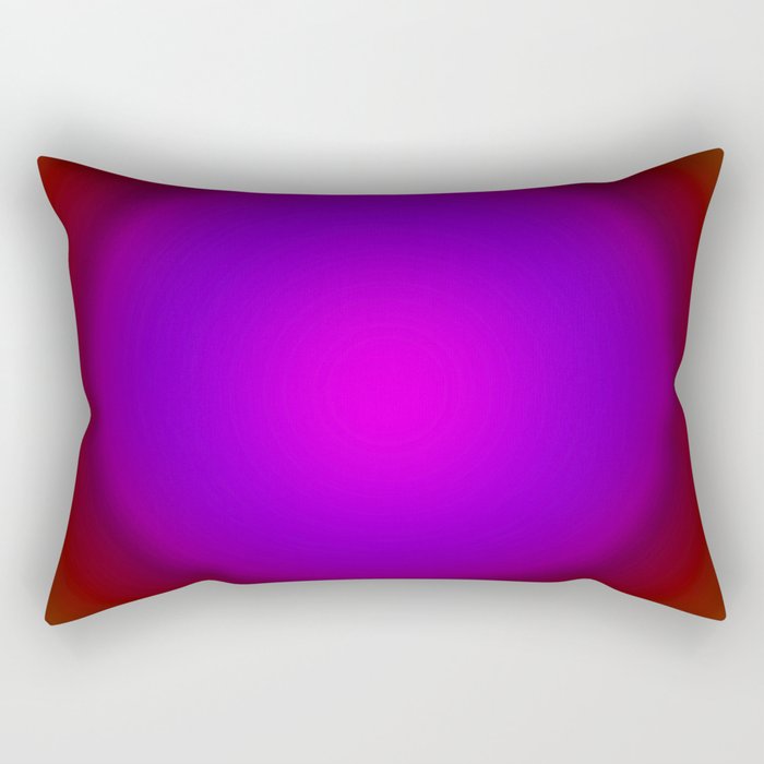 Orb Gradient // Heat Rectangular Pillow