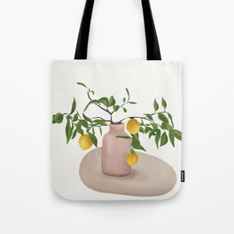 Lemon Branches Tote Bag