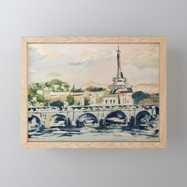 Paris Idealized Framed Mini Art Print