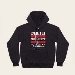 Math Is The Only Subject That Counts Hoody
