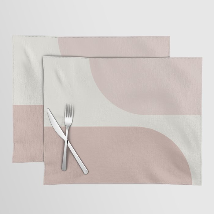 Modern Minimal Arch Abstract IV Placemat