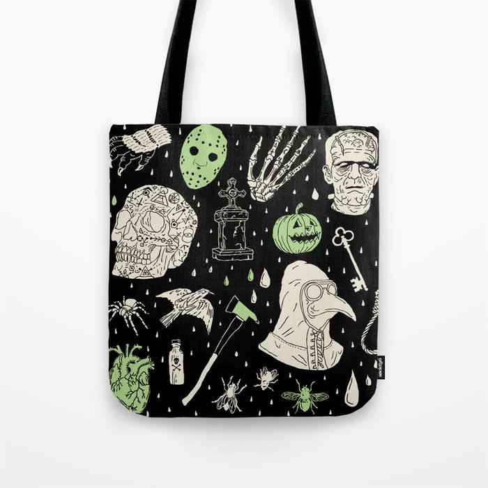 Whole Lot More Horror Blk Ed Tote Bag Whole Lot More Horror Blk Ed Tote Bag