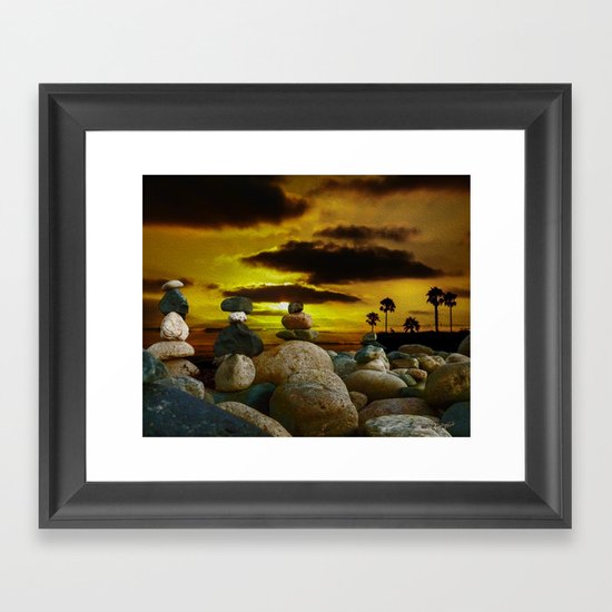 Memories in the Twilight Framed Art Print