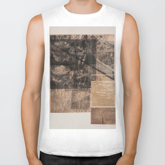 WOOD/PAPER Biker Tank