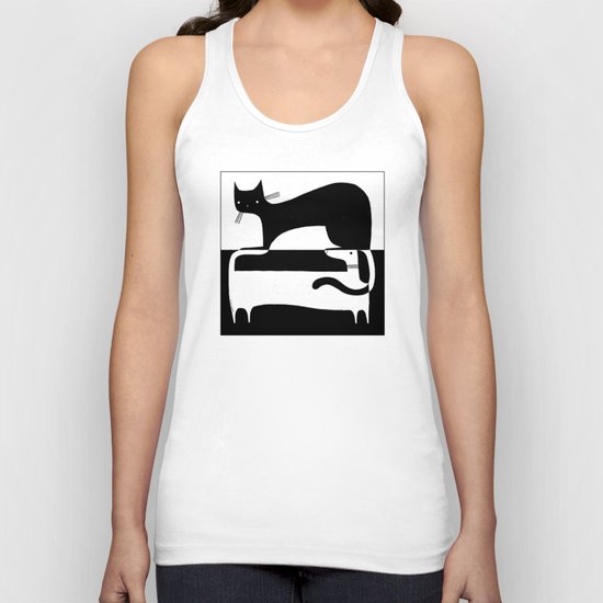 BLACK & WHITE 2 Unisex Tank Top