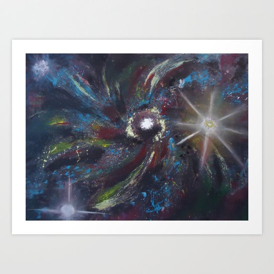 Spiral Galaxy Art Print
