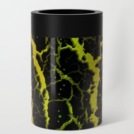 Cracked Space Lava - Orange/Lime Can Cooler