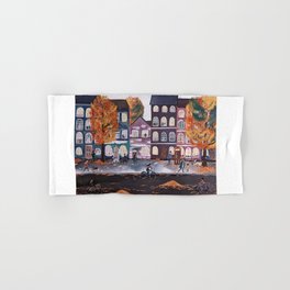 Autumn in London Hand & Bath Towel