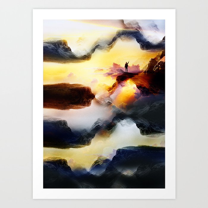 Chaos Is A Ladder Art Print By Stoianhitrov Society6
