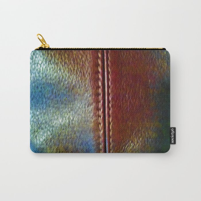Faux Leather Carry-All Pouch