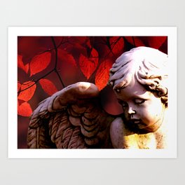 Cherub Art Prints For Any Decor Style Society6