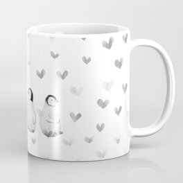 Tiny penguin love Coffee Mug
