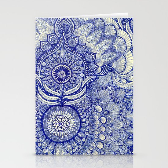 blue Stationery Cards