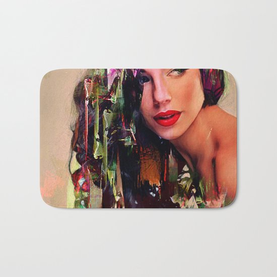 Pin Up Bath Mat