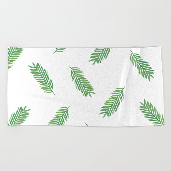 Greenery Beach Towel