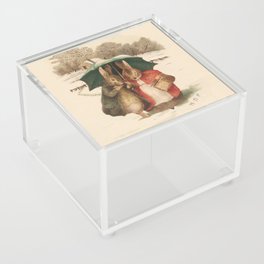 “A Happy Pair” by Beatrix Potter Acrylic Box