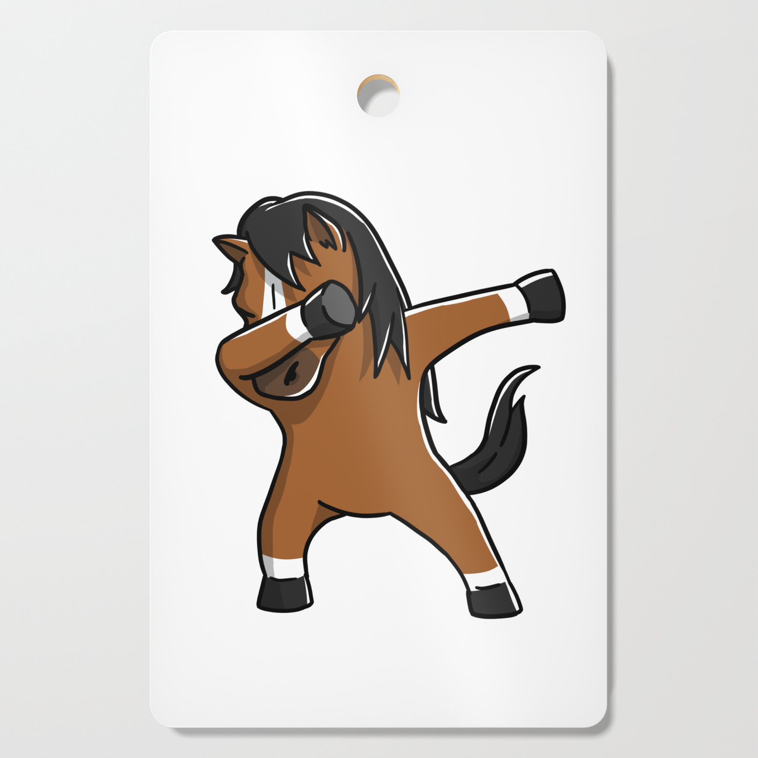 Funny Dabbing Horse Pet Dab Dance Cutting Board By Barktrends Society6