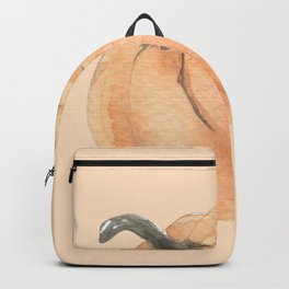 Watercolor Pumpkin Backpack