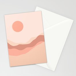 Blush Desert Stationery Cards