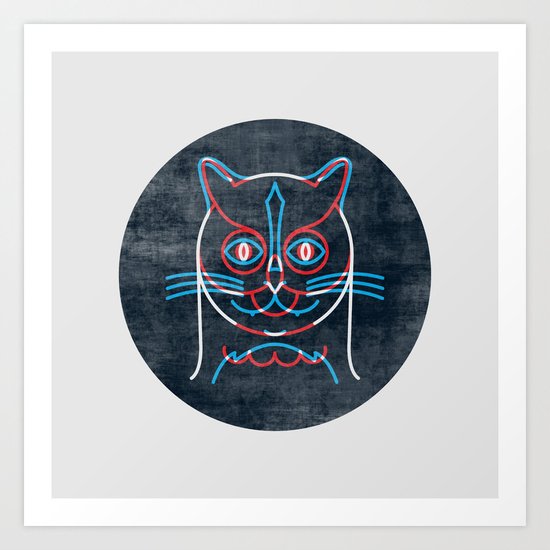 The Pussycat and The Owl Art Print