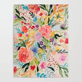 Flower Joy Poster