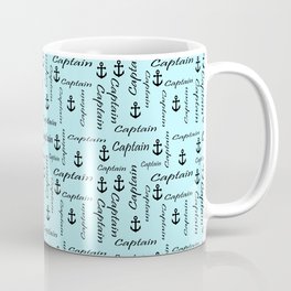Captain Boating Anchor Boat Owner Sea Lover Cruise Coffee Mug | Maneuvering, Graphicdesign, Directs, Captain, Cruise, Crew, Operation, Boat, Anchor, Yacht 