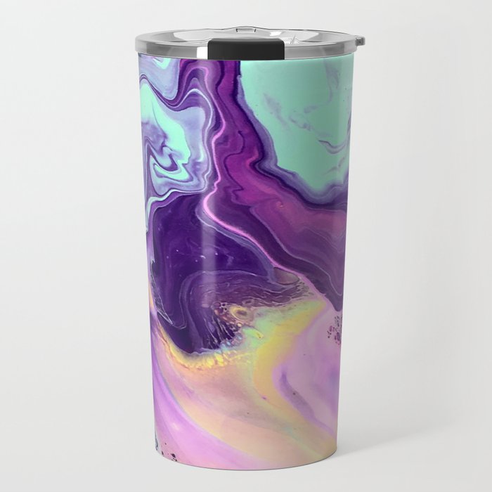 Liquid Pastels Travel Mug