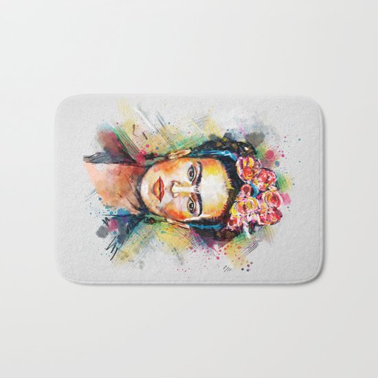 Frida Kahlo Bath Mat