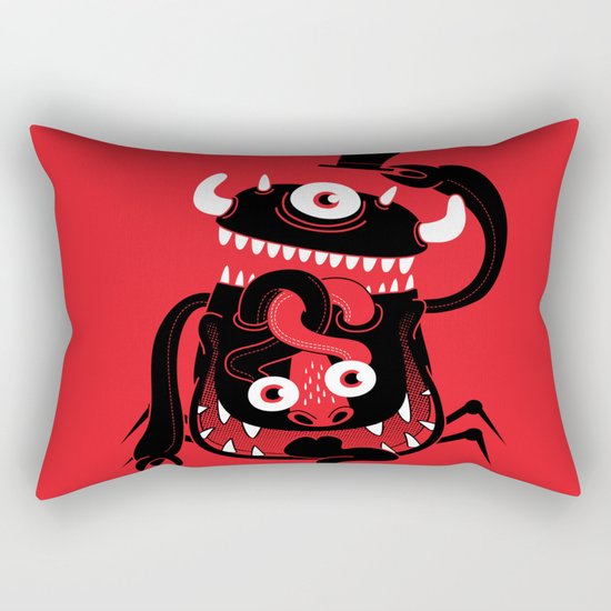 Mister Monster Rectangular Pillow