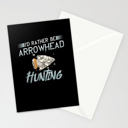 Arrowhead Hunting Collection Indian Stone Stationery Card