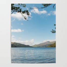 Loch Tay in Kenmore Scotland Poster