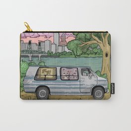 Live In A Van Down By The River (Colored) Carry-All Pouch