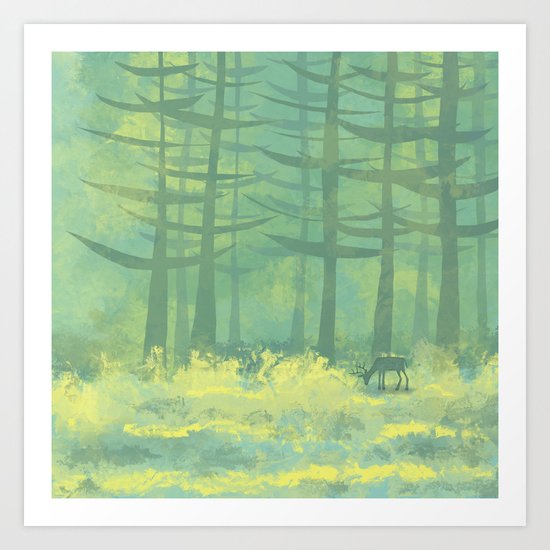 The Clearing Art Print