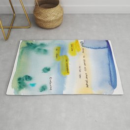 23   | Gentle Reminder Words |190826 | Area & Throw Rug