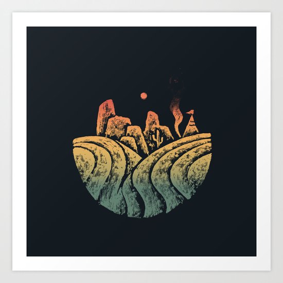 Somewhere i belong Art Print