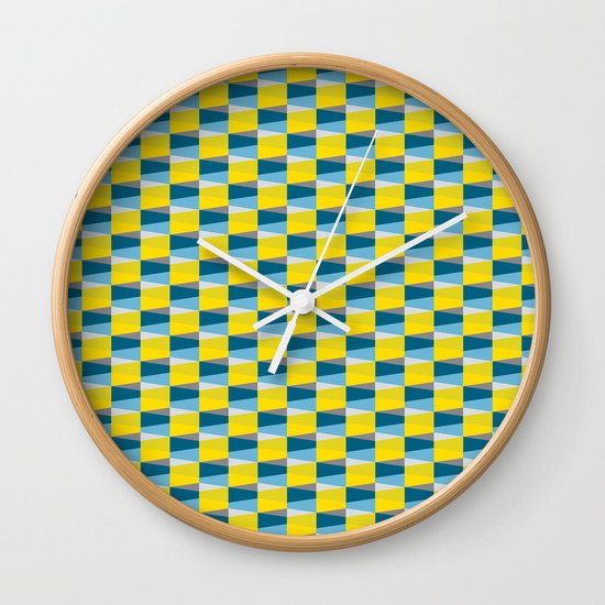 Aronde Pattern Wall Clock