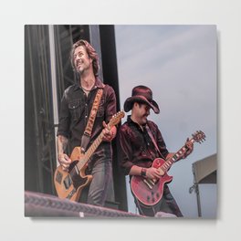 Roger Clyne and the Peacemakers shower curtain Metal Print